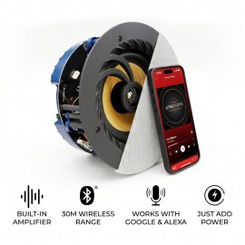 Lithe Audio 6,5" Bluetooth 5 Tavan Hoparlörü (Tek Adet)